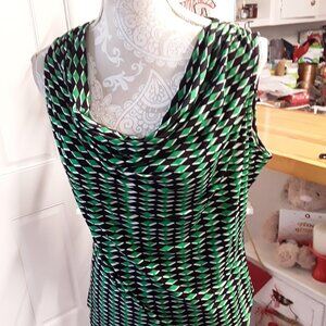 Calvin Klein cowl neck top size M